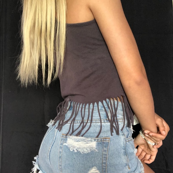 Fringe crop top! - Picture 3 of 3
